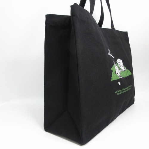 vp40 A.P.C. Jjjjound Logo Tote Bag With Tag Black K207560 0530 Men'S Women'S - Picture 3 of 10