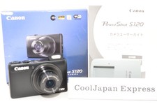 Excellent Canon PowerShot S120 Digital Camera black English OK from Japan #3280