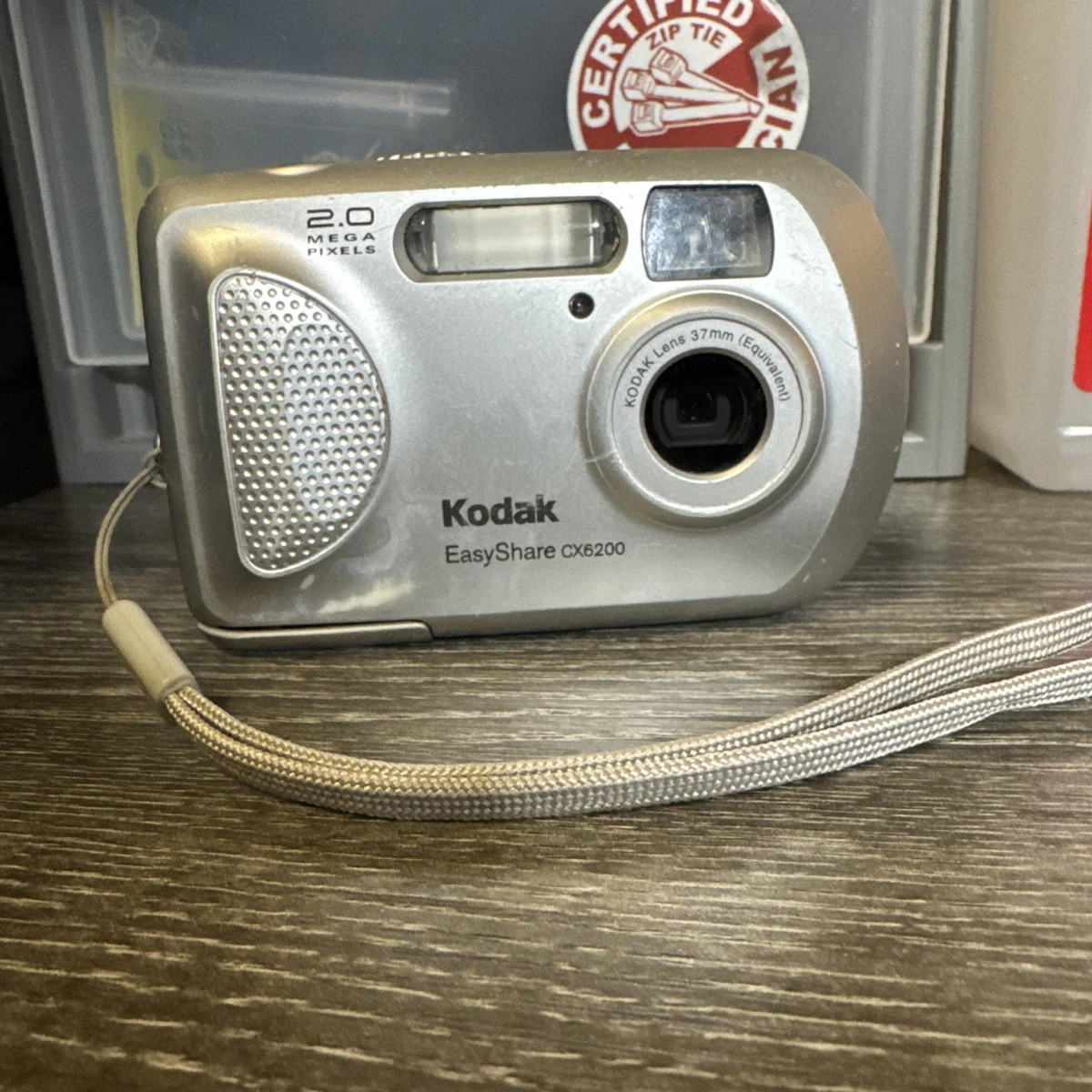 Appareil Photo Numérique Compact KODAK EasyShare CX6200 - 2.0 Mégapixels - Gris - Occasion (non Testé)