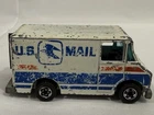 Vintage 1976 Hot Wheels Letter Getter U.S. Mail Truck Hong Kong Blackwalls