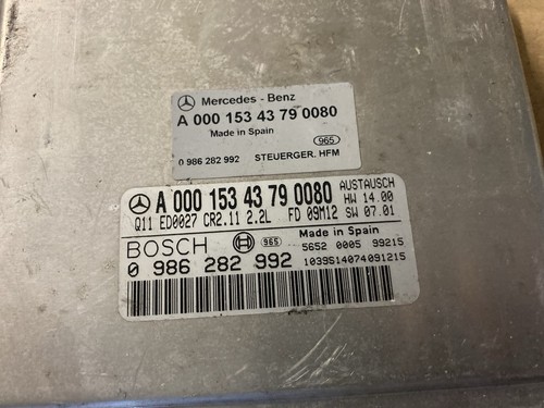 A0001534379 0986282992 Centralina motore Mercedes-Benz Engine Control Unit Bosch - Foto 2 di 5