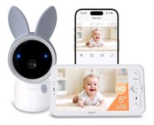 Arenti Baby Monitor with Camera  Audio 3MP Video 5" Screen: Alnanny Kit Plus