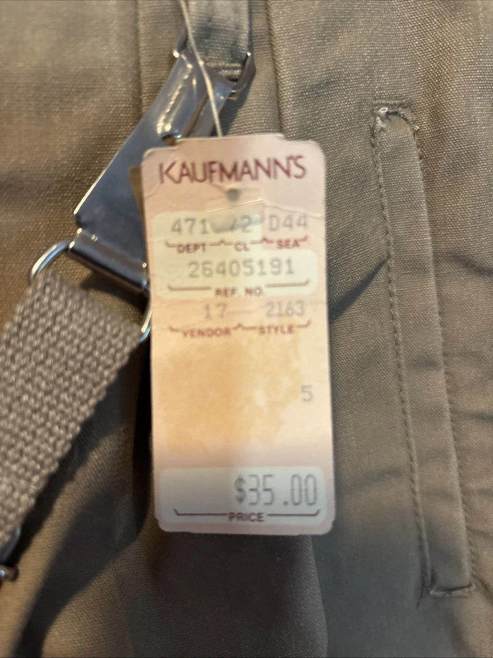 Bugle мальчика женщин хаки брюки с подвесками подростков размер 5/6 новый ярлыки винтажный - Изображение 2 из 4