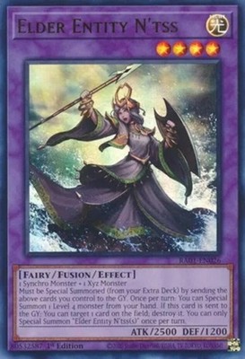 Elder Entity N'tss - RA01-EN026 - Ultra Rare - 1st Edition - Lightly Played