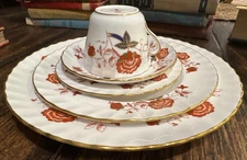 Royal Crown Derby Bali (Ely Chelsea) 5 pcs Dinner Place setting