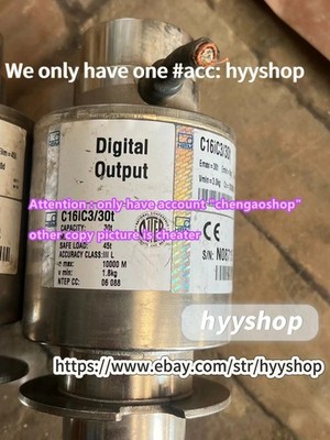 1PCS Used HBM C16IC3-30t weighing sensor by Fedex or DHL #N8855 YF/hyy