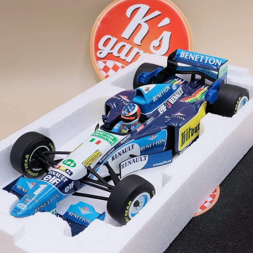 MINICHAMPS 1/18 Benetton Renault B195 Germany 1995 Michael Schumacher 510951823 - Image 2 of 4