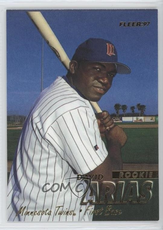 1997 Fleer Rookie David Arias David Ortiz #512 HOF 18kw