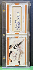 HOF JUAN MARICHAL 2020 NATIONAL TREASURES  BOOKLET AUTOGRAPH  /15