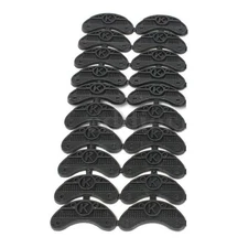 20Pack Rubber Heel Savers Toe Plates Taps DIY Shoes Repair Pads 50*20*3mm
