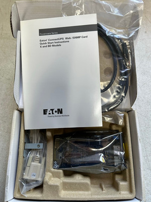 EATON Powerware Connect UPS-BD Web/SNMP Card (PN: 116750222-001) New in Box