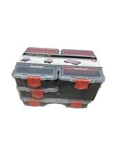 Hardware & Parts Organizers, 4 Piece Set Toolbox, Compartment Small Parts 