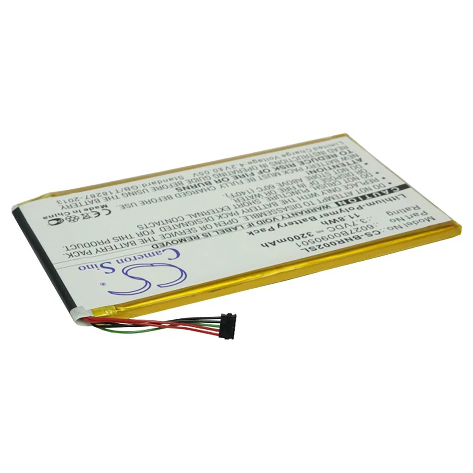 Battery for Barnes & Noble BNRV200 BNRV200A BNTV250 BNTV250A Nook Color 7 ENCORE - Image 2 of 4