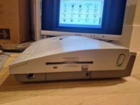 FM Towns Marty, burned CDs, formatted 3.5" floppies, 2 joypads, mouse, keyboard