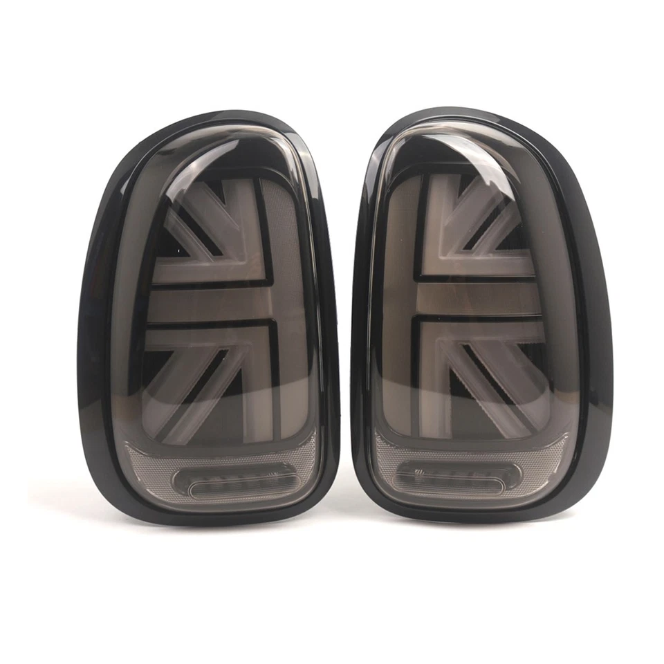 2x Grey ABS Tail Lights Rear Lamps Brake Lamps For Mini Countryman R60 2010-2016 - Image 3 of 4