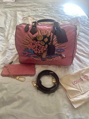BRAND NEW LOUIS VUITTON P9 Embroidered Paris Tokyo
