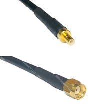 RFC195 SMB MALE to RP-SMA MALE Coax RF Cable USA-Ship Lot