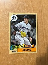 2022 Topps Series 1 - Trevor Rogers - Future Stars Oversize 1987 Box Topper