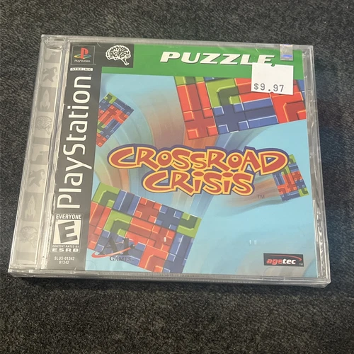 Crossroad Crisis (Sony PlayStation 1, 2001) brand  new factory sealed !🔥￼