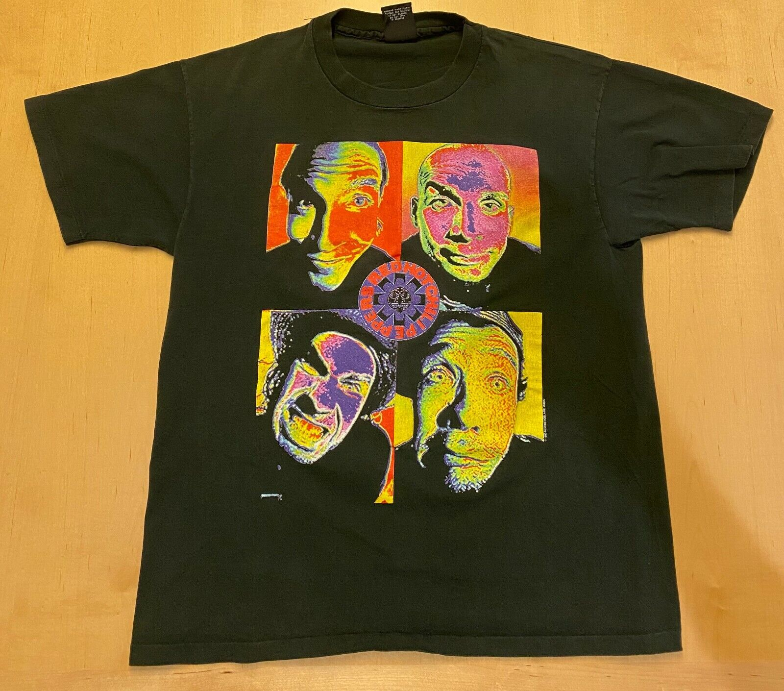 Red hot chili pepper Band Members Black T-Shirt Cotton S-234XL