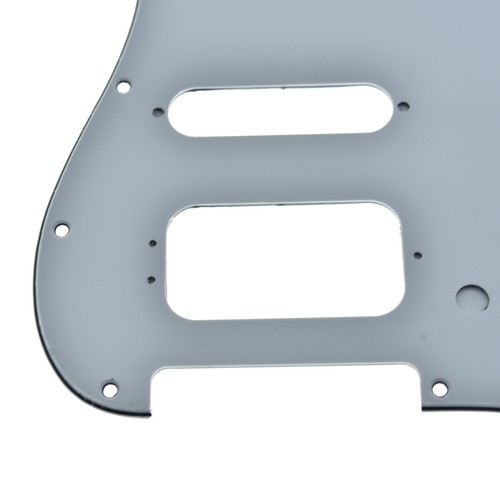 11 Hole Modern ST HSS Pickguard 3-Screw Humbucking Fits US Fender Strat - Picture 15 of 60