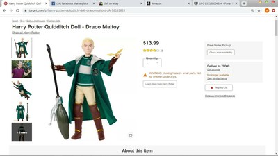 harry potter quidditch doll