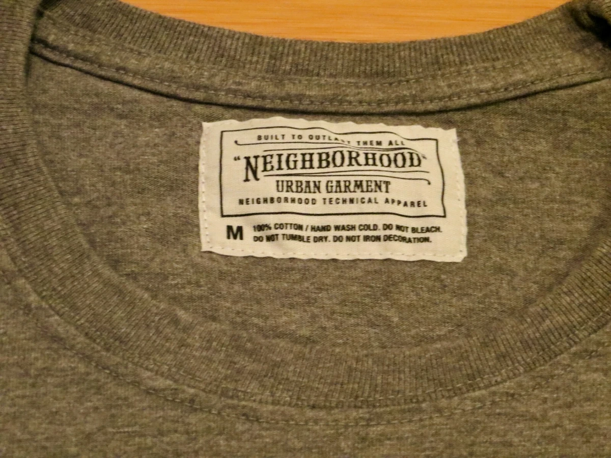 BRAND Neighborhood WP/C-Tee Size M Gray Wtaps BAPE Supreme | eBay