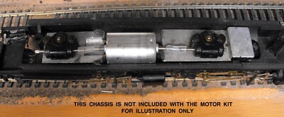 AHM RIVAROSSI HO SCALE  CAN MOTOR UPGRADE KIT FOR ALL ARTICULATED LOCOMOTIVES