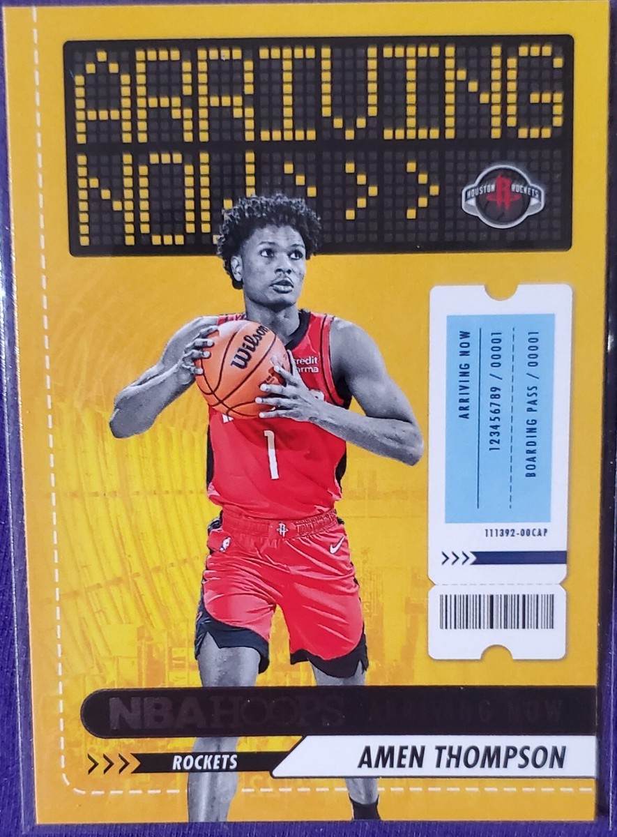 2023-24 Panini NBA Hoops - Arriving Now #16 Amen Thompson (RC) | eBay