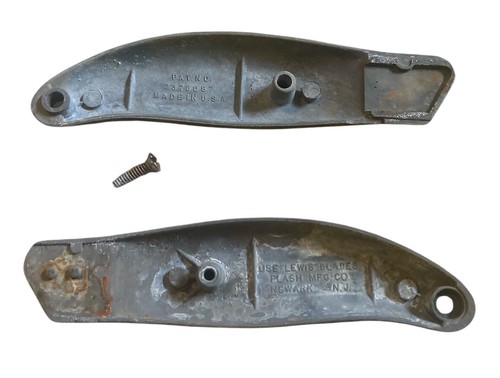 VINTAGE LEWIS FIXED BLADE UTILITY KNIFE BOX CUTTER 5” NEWARK *read - Picture 3 of 4