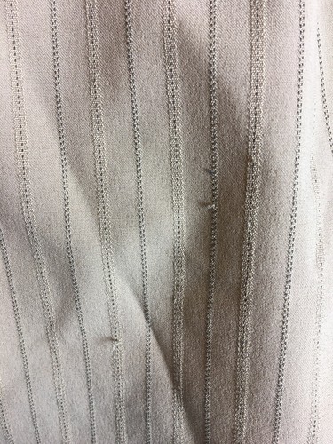 Lane Bryant Womens Pants Size 22 Beige Pinstripe B18*B - Picture 7 of 7