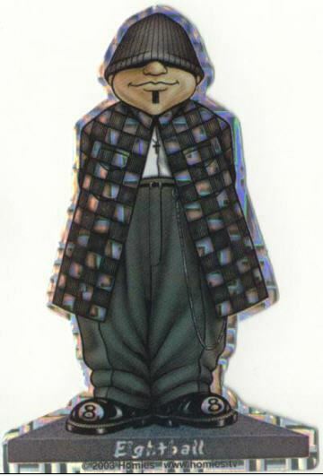 LIL HOMIES STICKERS SERIES 3 DIE-CUT 2003 2 LIL HOMIES STICKERS SERIES 3 DIE-CUT 2003 2