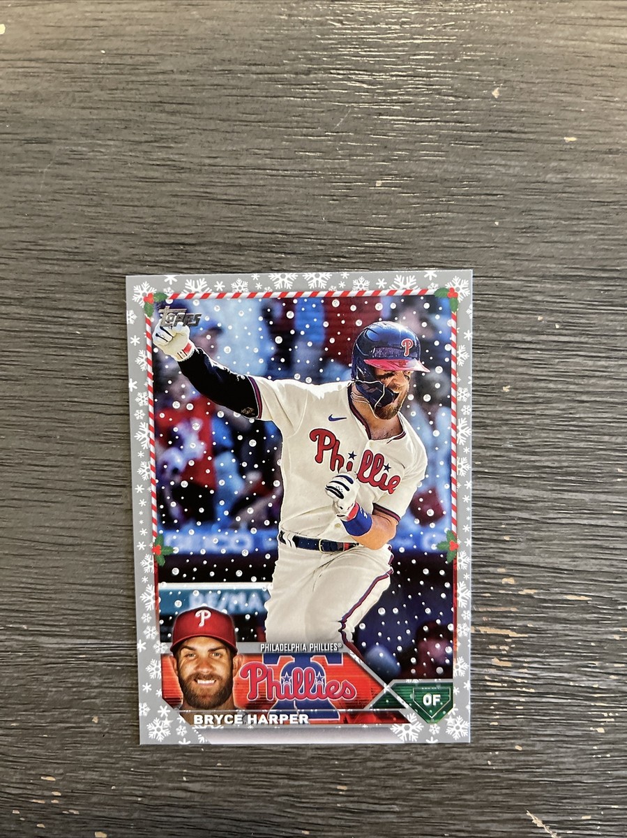 2023 Topps Holiday-Grey Metallic-Bryce Harper #H84 | eBay