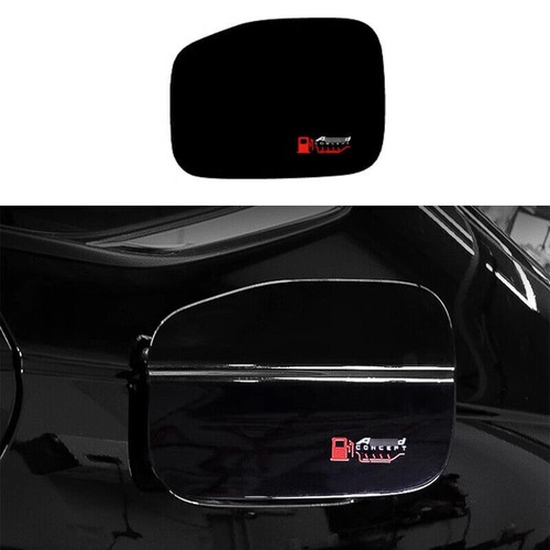 Black TPU Fuel Tank Cap Oil Gas Cover Trim 1pcs For Honda Accord 11th