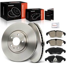 Brake Discs & Brake Pads Front 320mm for Audi A6 C7 4G2 4G5 A7 4GA 4GF Q5 8RB