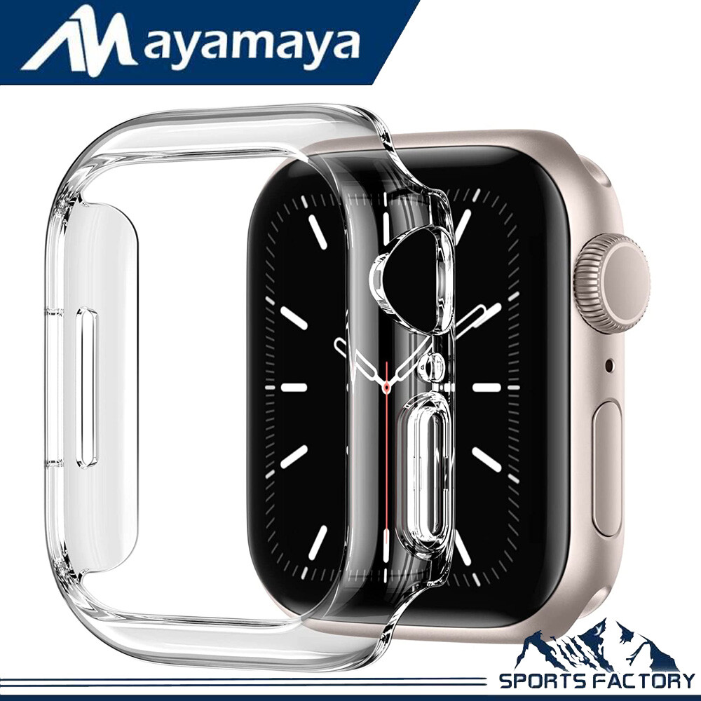 Shockproof Bumper Case For Apple Watch Series 10 9 8 Hard PC Frame 42 46 45mm