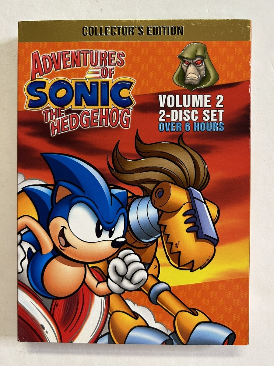 Adventures Of Sonic The Hedgehog , New DVD ( Vol. 2 Two Disc Set