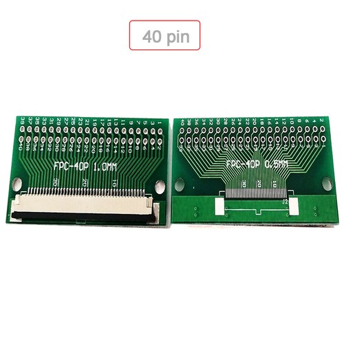 6 Pin auf 40 Pin 0,5 mm 1,0 mm auf DIP 2,54 mm FPC FFC Flachkabel Adapter Platine 10 Stück - Bild 8 von 8