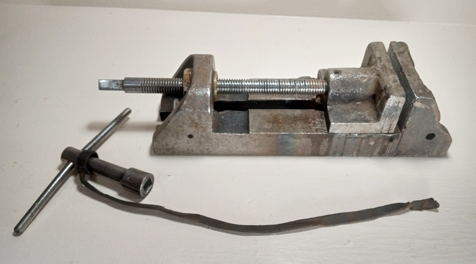 Vintage Bench Drill Press Vise Machinist Tools Woodworking With Handle eBay
