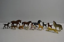 13 Safari LTD Horses Wolf Cheetah Tigers Collectible Realistic Toys Wild Farm