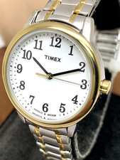 Timex Women\'s Watch TW2V47000 Indiglo Quartz Two Tone White Dial Expansi… Timex Women main image 4