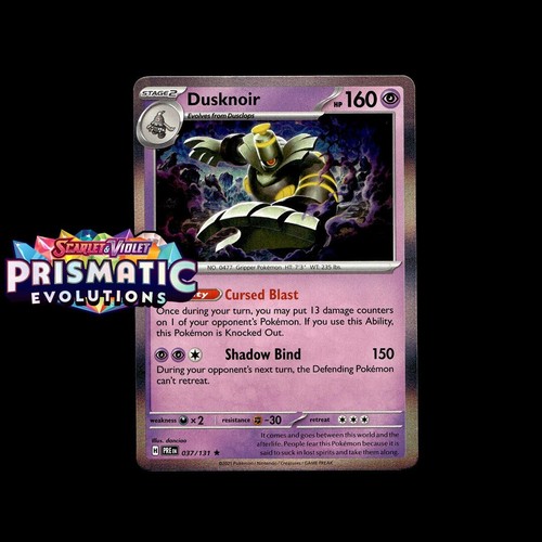 Pokemon Prismatic Evolutions: Choose Your Card! Reverse Holo/Holo EX Full Art NM - Picture 44 of 173