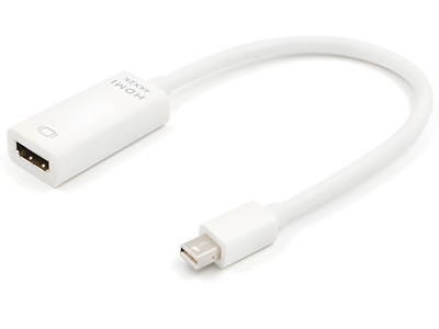 4K Mini DP Thunderbolt DisplayPort auf Standard HDMI Buchse Adapter Kabel Leitung