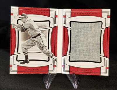 Panini 2022 National Treasures - Harry Walker - Legendary Jumbo Booklet Black /5