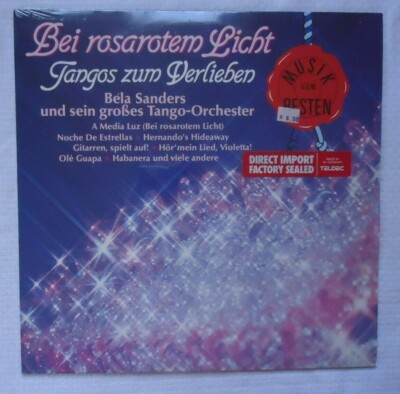 BEI ROSAROTEM LICHT BEA SANDERS MUSIK VOM BESTEN TELDAC LP #62573 SEALED 
