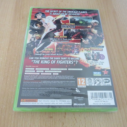 The King of Fighters XIII - Deluxe Edition (Microsoft Xbox 360) new sealed pal - Picture 3 of 5
