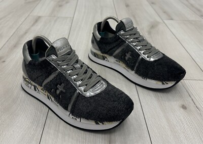Sneakers Premiata Conny 2609 silver Size 39 UK 6 US 9