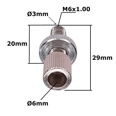 Regolatore Cavo M8 Per Vespa - Vite Di Regolazione Per Freno E Frizione - Foto 8