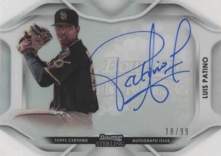 2020 Bowman Sterling - Luis Patino #BDCA-LP - 1 of 1