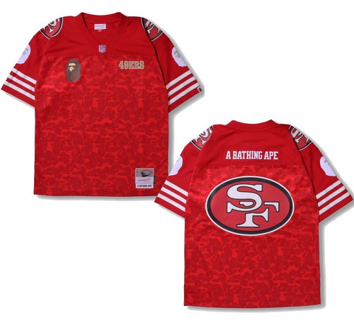 A BATHING APE x Mitchell \u0026 Ness M\u0026N NFL 